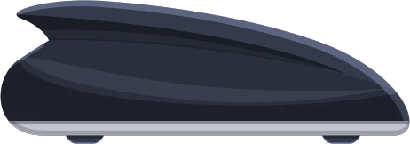 Roof box for extra luggage