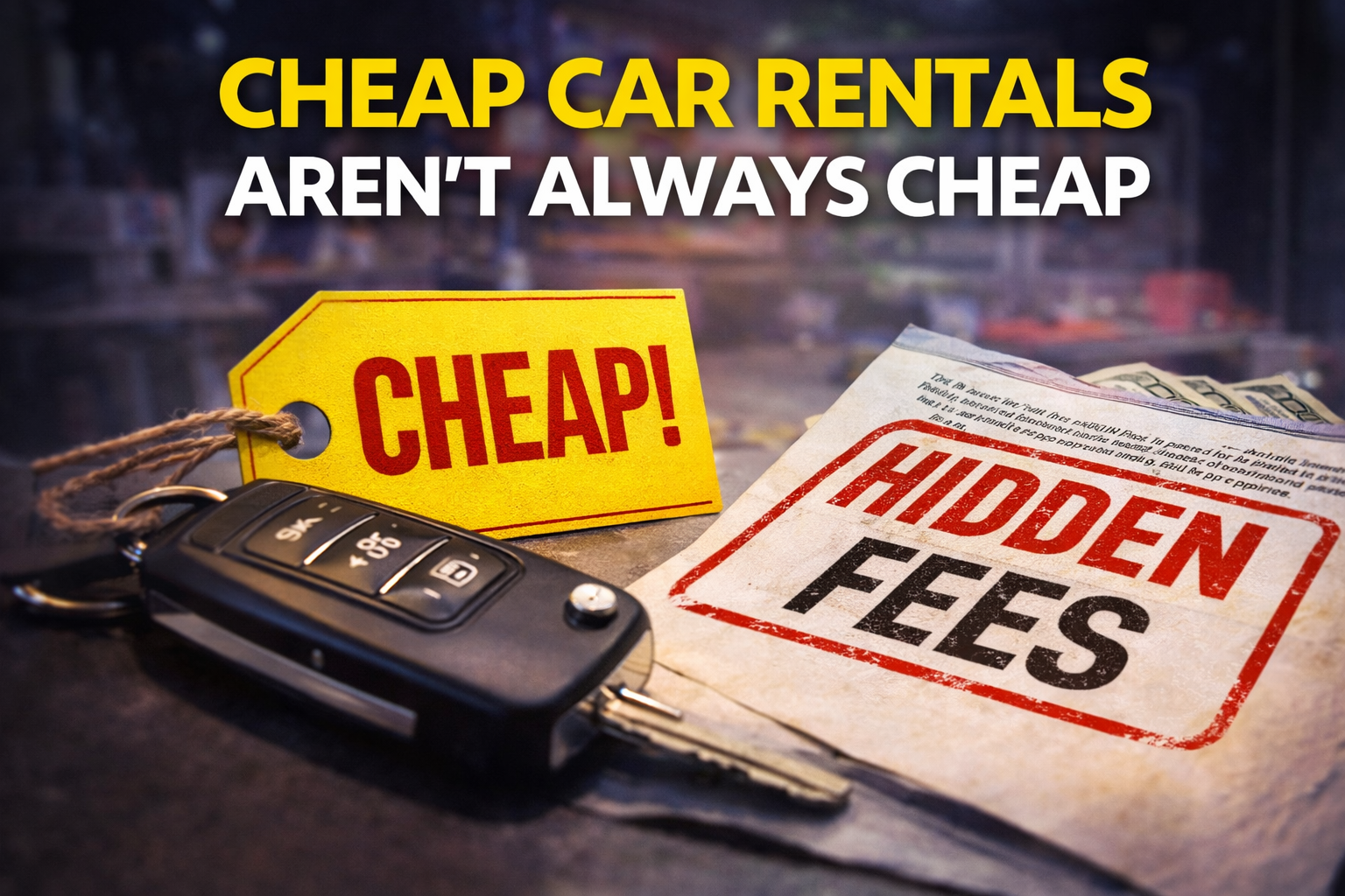 Why Cheap Car Rentals Rarely Stay Cheap