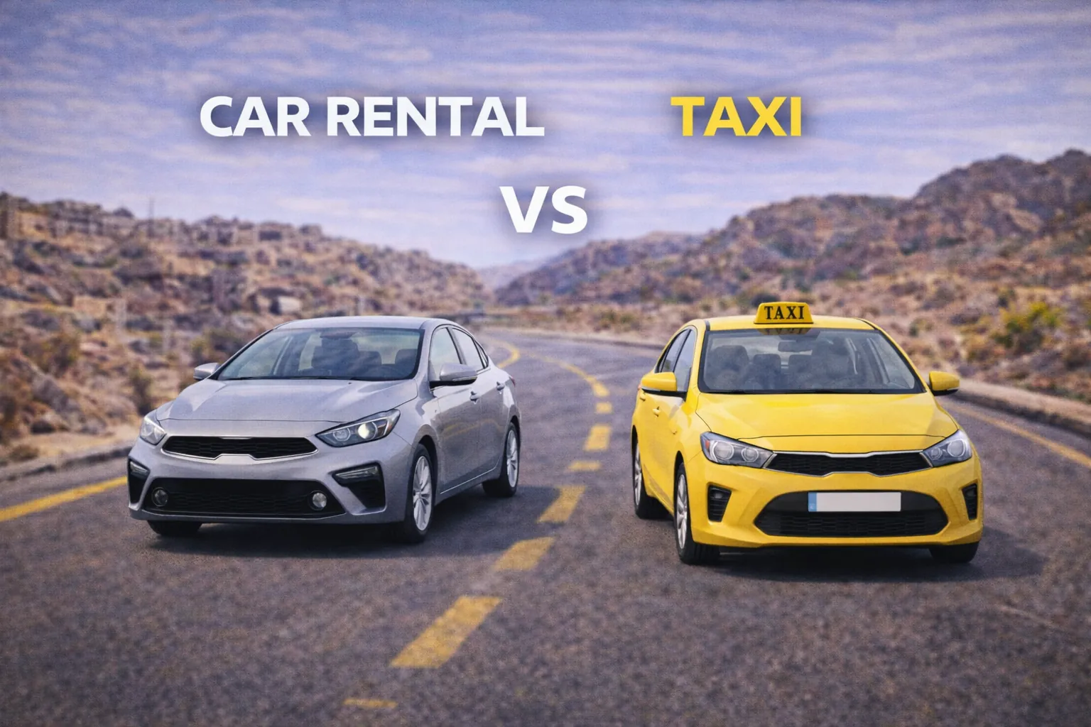 Renting a Car vs Taxi in Jordan: Which Is Better for Tourists?