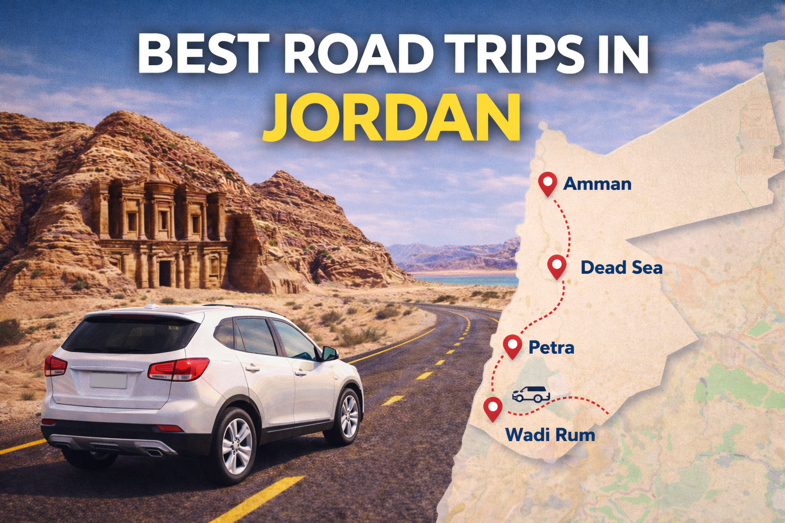 Best Cars to Rent for a Road Trip in Jordan