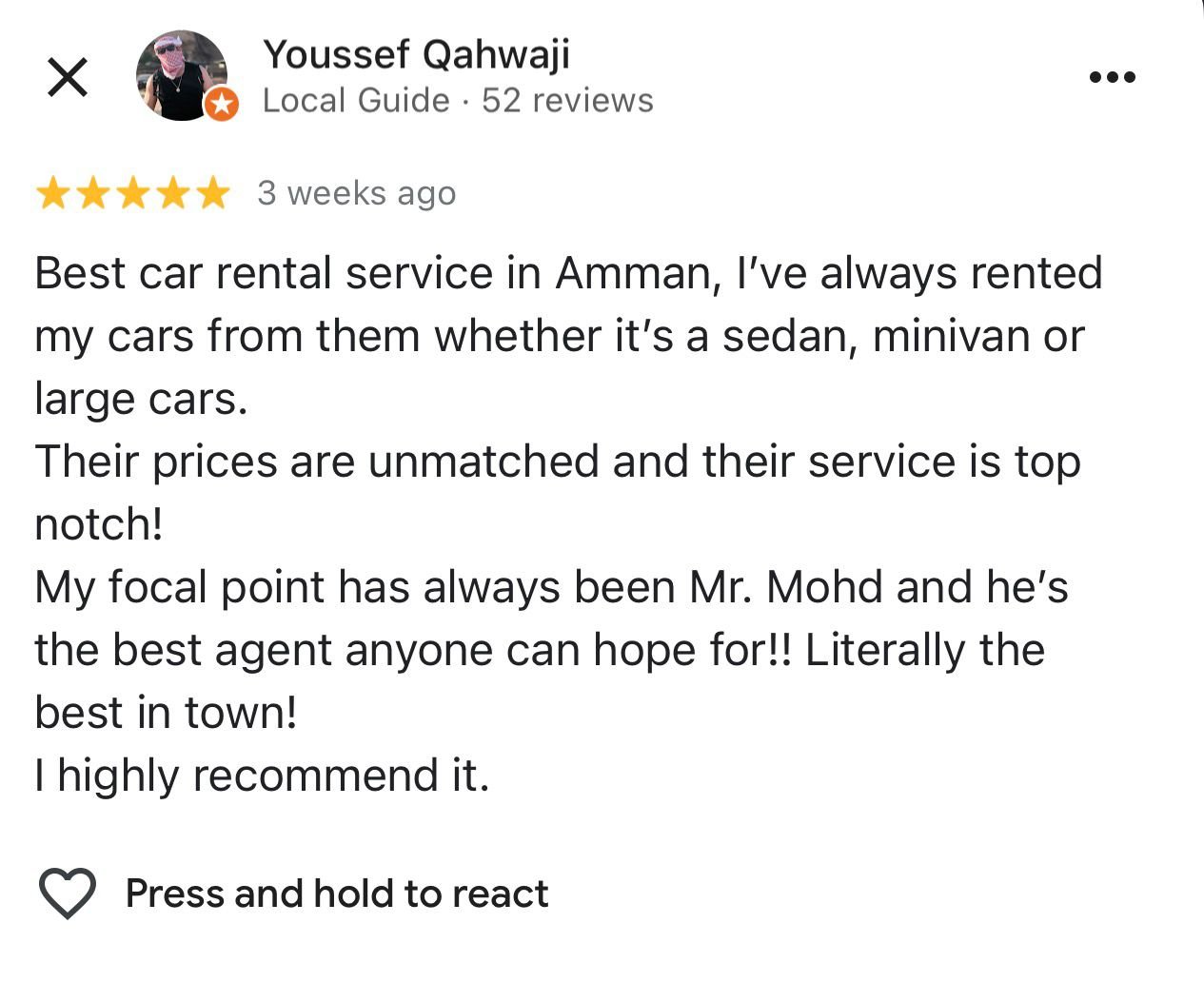 Customer Review